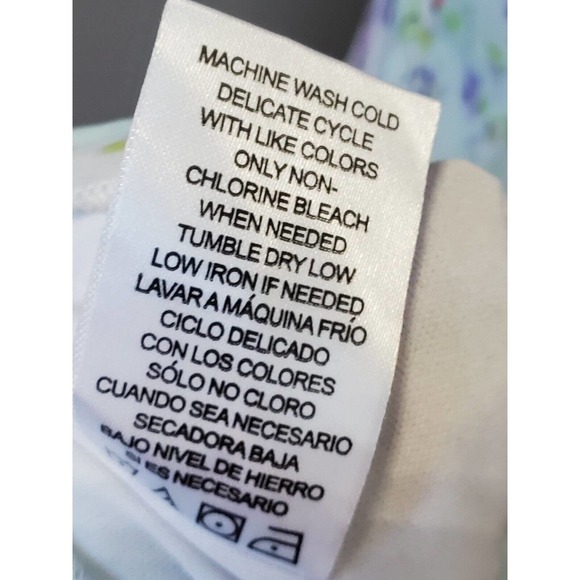 Nina Leonard Womens Multicolor Floral Round Neck Sleeveless Knee Length Dress 12 - Picture 9 of 12